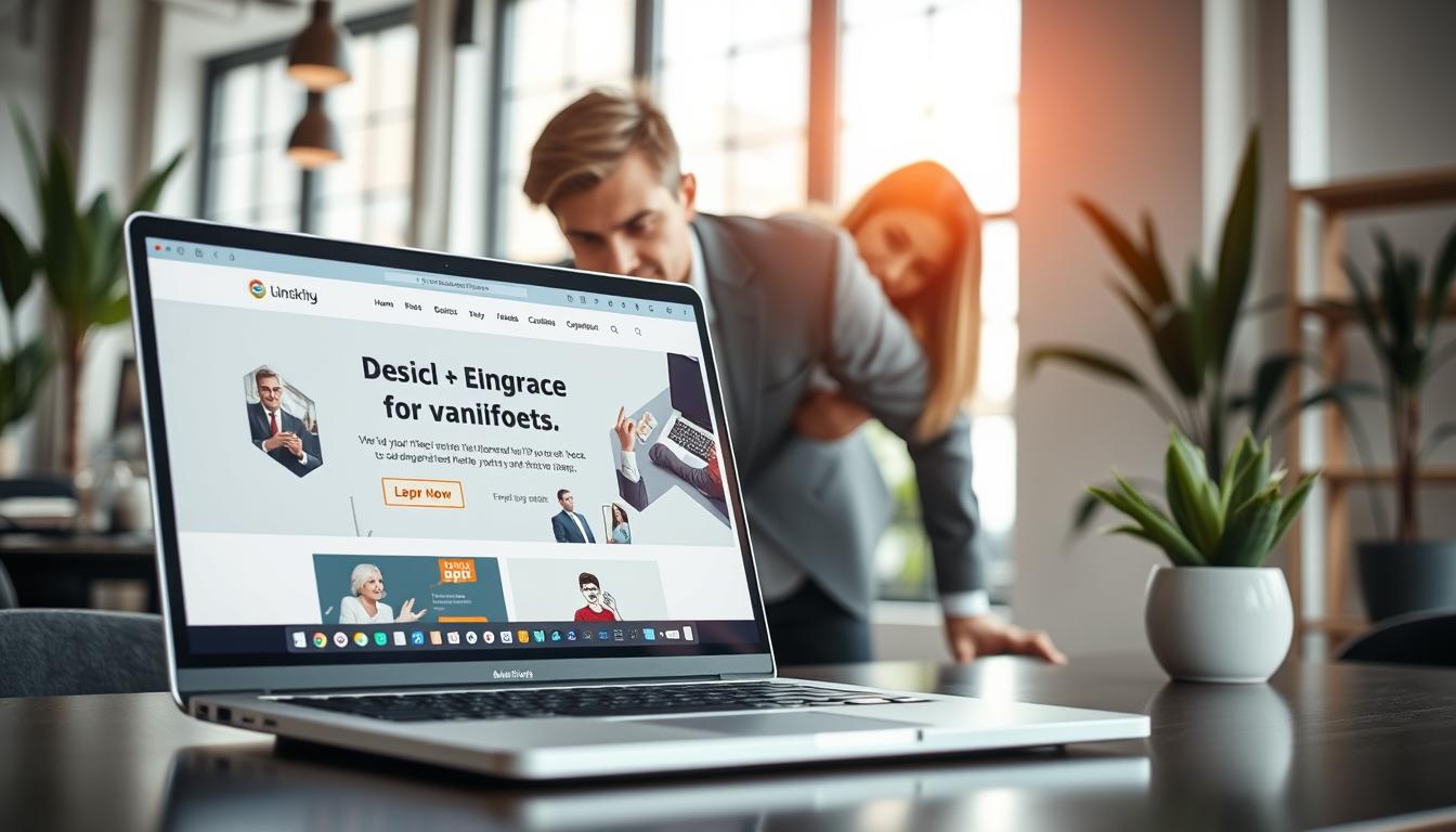 landing page y página web