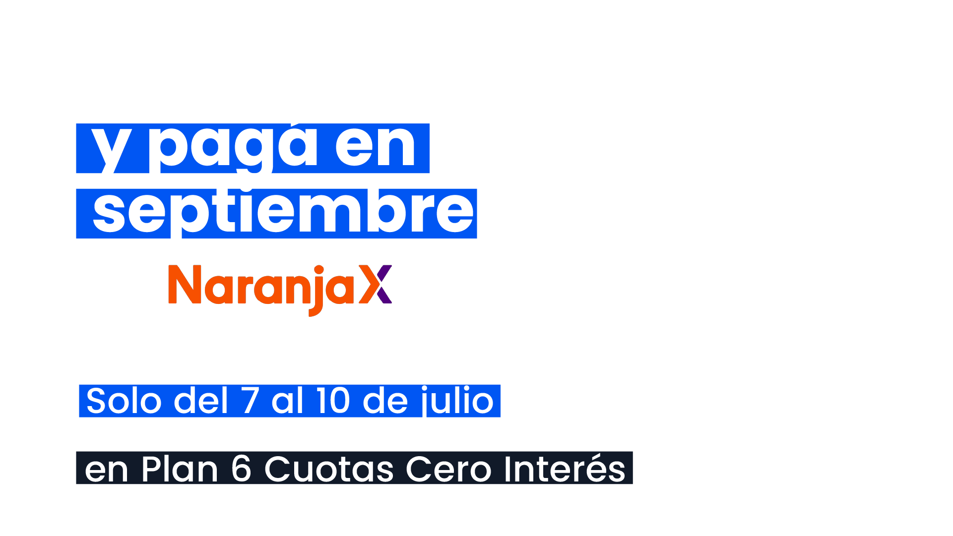 Septiembre naranja X